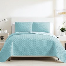 3 Pcs Quilted Reversible