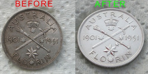 Clean your coin - clean, collections