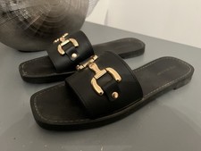 Size 8 Primark Black Buckle