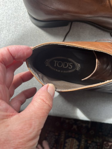 Tod brown leather - tod's,