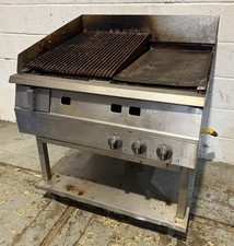 Falcon G2925 Chargrill And Stand 900mm Wide Natural Gas Spares Or Repairs