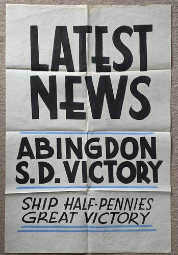 Abingdon ship half pennies - ship, half-pennies