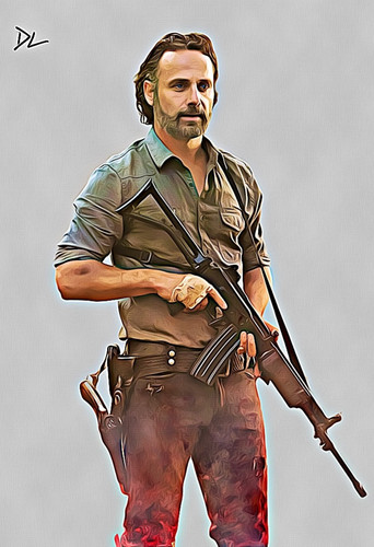 Rick grimes the walking - rick,