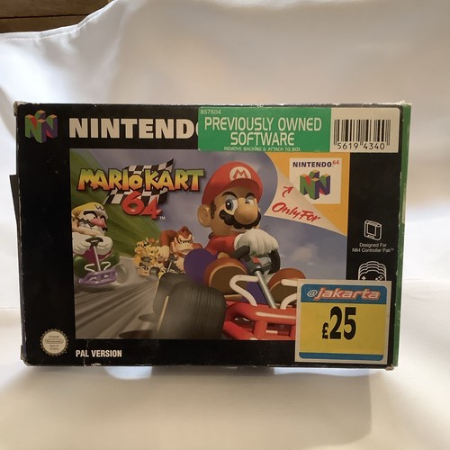 Nintendo mario kart - mario, 64