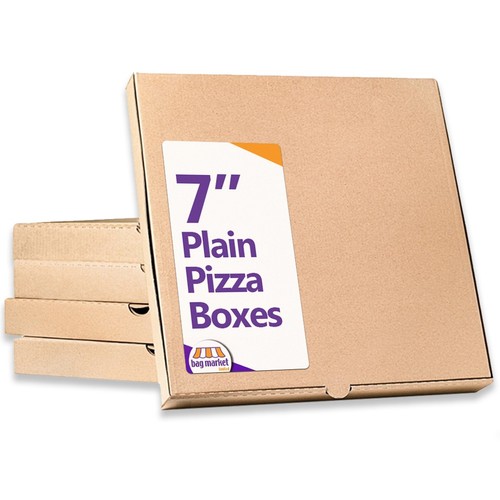 Inch plain brown pizza - inch,