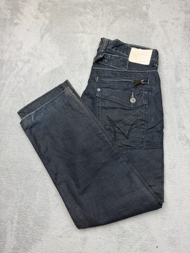 Police mens jeans 32x30 dark - mens,