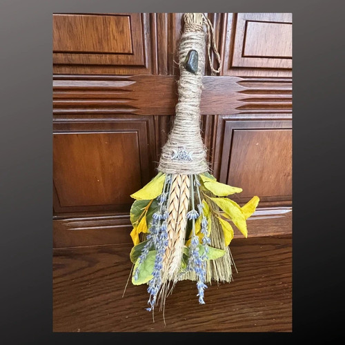 Handmade altar besom broom - handmade,