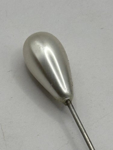 Vintage faux pearl hat pin - vintage,