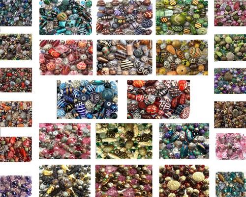 Mixed jewellery making beads - jewellery,