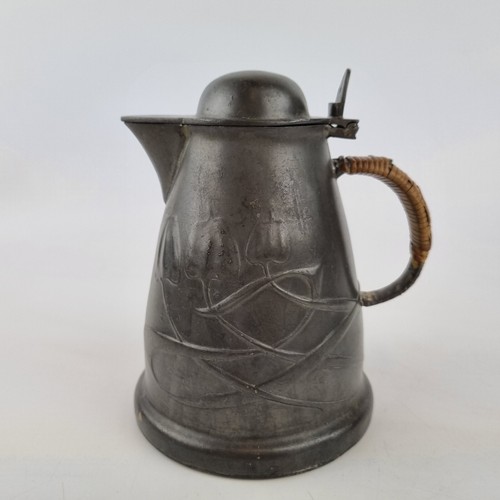 Antique art nouveau - art, pewter