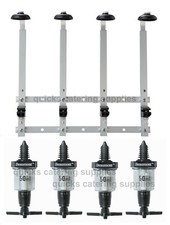 Optics Home Bar 4 Bottle Wall