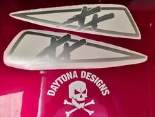 BLACKBIRD CBR XX SEAT FAIRING COWL/PILLION COVER  CUSTOM PAIR  DECALS STICKERS