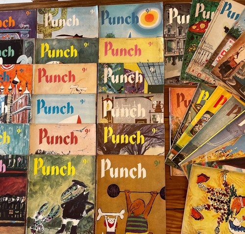 Vintage punch magazines - punch,