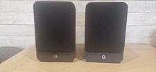 Q Acoustics 2010 Bookshelf Speakers, Excellent Condition, Black