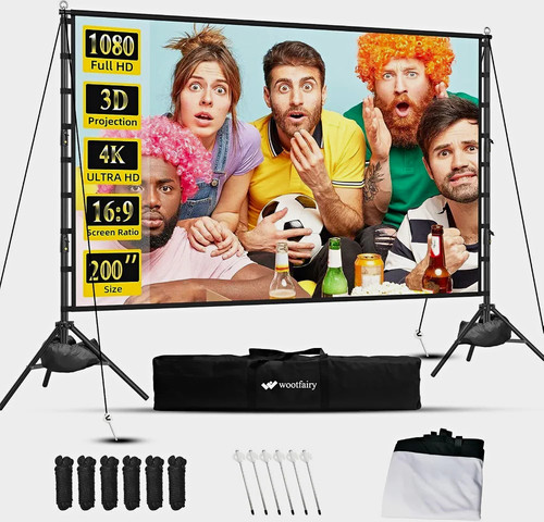 Wootfairy 200in portable - 200in,