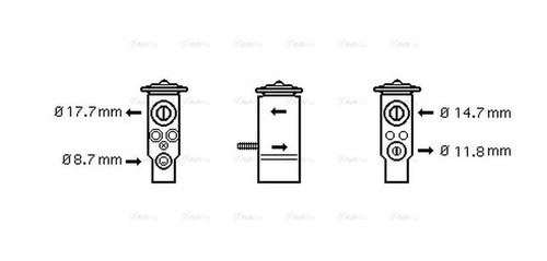 Ava aircon expansion - expansion, valve