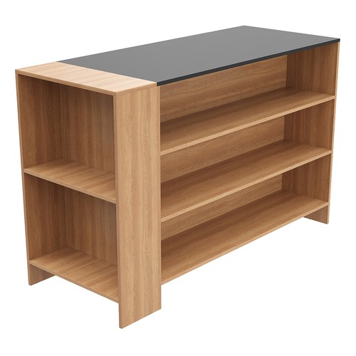 Wooden breakfast bar - wooden, table