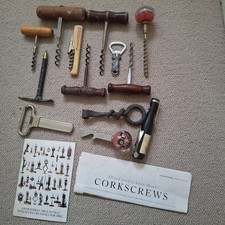 JOB LOT OF VINTAGE CORKSCREW & BOTTLE OPENERS.