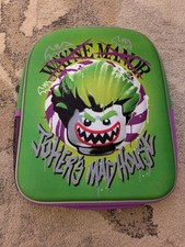 Lego Batman Movie Joker 3D School Backpack Rucksack Boys Adjustable Straps New