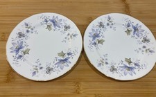 2 x Colclough Rhapsody in Blue