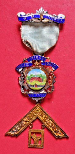 Masonic past master jewel - masonic,