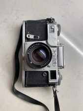 Kiev 4 Rangefinder Camera with Jupiter-8M 50mm f/2 Lens USSR Vintage