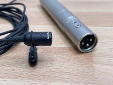 Sony ECM-55B Lavalier Tie Clip Lapel Microphone with pre-amp on XLR [1]