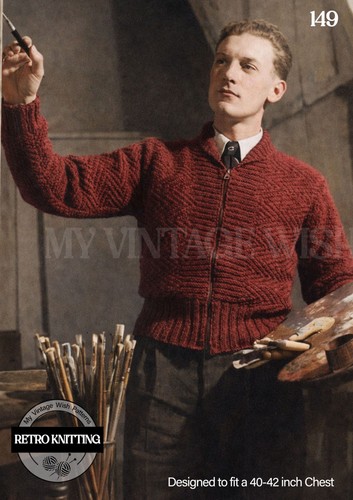 1940s mens lumber jacket - 1940s,