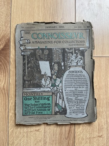 The connoisseur a - -,