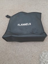 Flannels Black Pouch Gift Bag 36×28×9cm. Empty, Pre-Owned