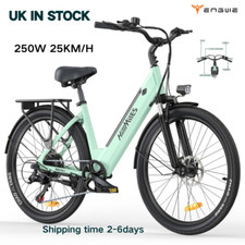 HillMiles Milecity 100KM PAS E-Bike 250W Unisex Adults Electric Bike 36V 13Ah