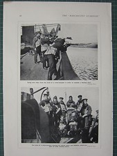 1915 WWI WW1 PRINT ~ FIRING