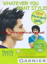 Garnier Fructis Style Fibre Gum Technology 2001 Magazine Advert #1417