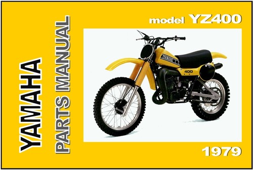 Yamaha parts manual yz400 - yz400, f
