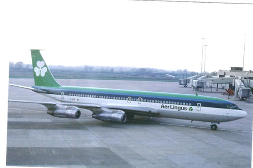 Boeing707 aircraft aer lingus - boeing707,
