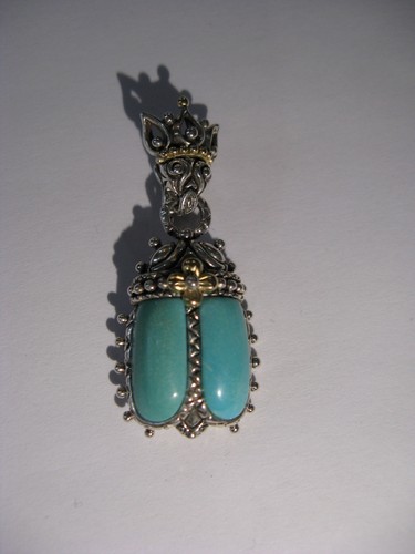 Barbara bixby turquoise scarab - barbara,