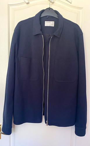 Primark men navy full zip - navy,