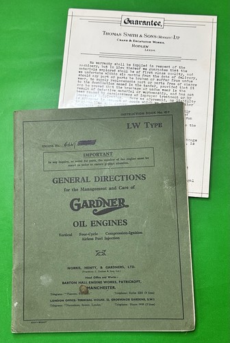 Vintage c1940 gardner type - lw,