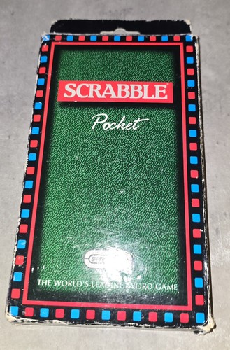 Scrabble pocket vintage travel - vintage,