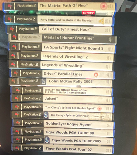 Job lot sony - playstation, ps2