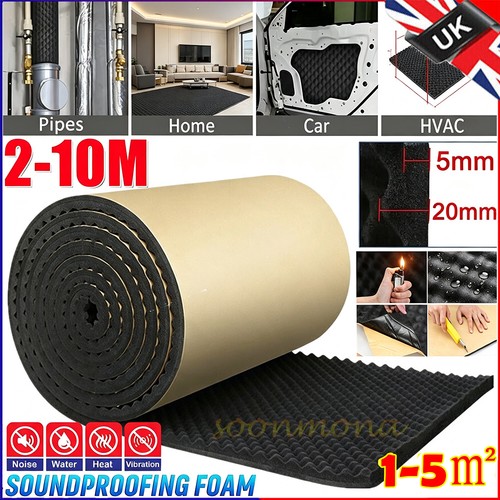 10m acoustic foam roll 20mm - acoustic,