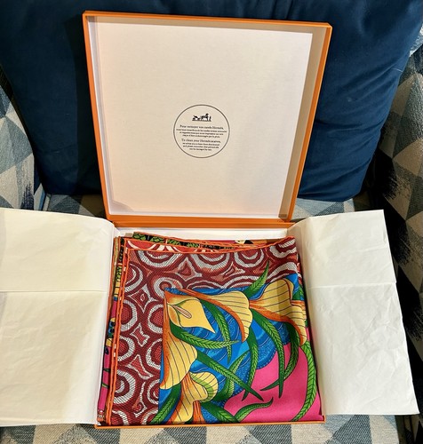 Authentic hermes silk - authentic,