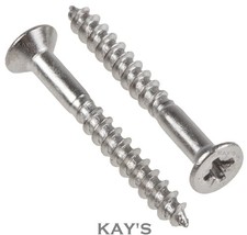 STAINLESS STEEL WOOD SCREWS