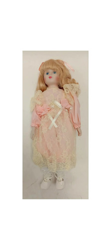 Vintage style porcelain doll - style,