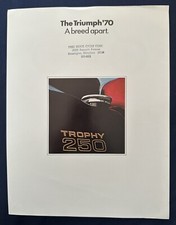 Triumph Trophy 250 sales
