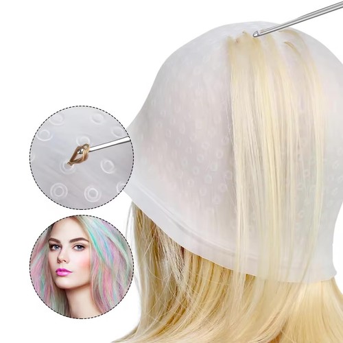 Reusable silicone dye hat cap - silicone,