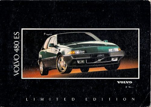 Volvo 480 limited edition - 480, es