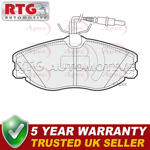 Front brake pads set - pads,