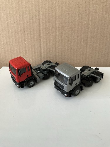 Siku tractor units - x2, m.a.n