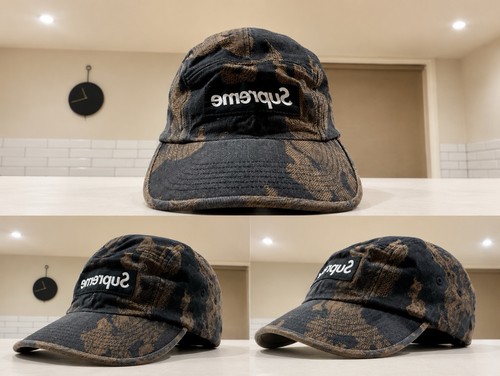 Supreme flames jacquard - flames, denim